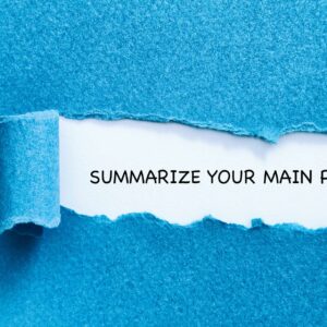 Entrepreneurial Summarization Tactics